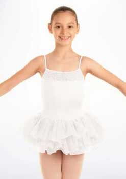 Bloch Desdemona Girls Tutu Dress -dance costume BLCL7120 MAIN WHT 44481.1678880704