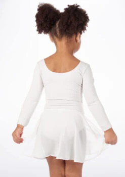 Bloch Pull-On Barre Ballet Dance Skirt 11 Bloch Pull-On Barre Ballet Dance Skirt -dance costume BLCR5110 MAIN WHT 72694.1678880727
