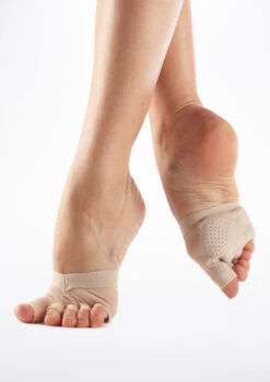 Bloch Soleil Foot Glove -dance costume BLS0662 MAIN TAN T 89621.1698801329