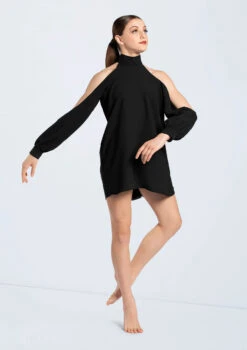 Weissman Open Sleeve Overdress -dance costume D10759 black 1642 74703.1678890789