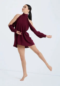 Weissman Open Sleeve Overdress -dance costume D10759 blackcherry 107915 02610.1698840460