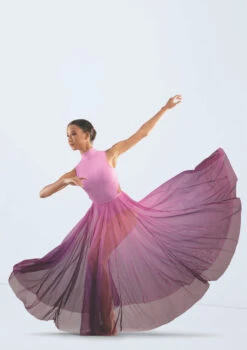 Weissman Only Love -dance costume D13873 lilac eggplant silo 09 28185.1692403295