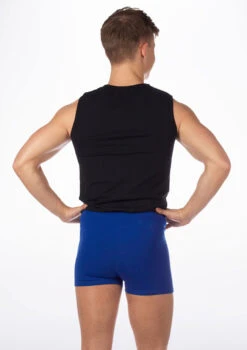 Intermezzo Camnoi Mens Dance Top -dance costume IT6022 BACKM BLK 22499.1678928078