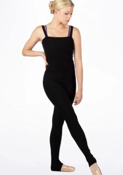 Mirella Body Warm Up Suit -dance costume MIM1102 MAINT BLK T 58999.1698809404