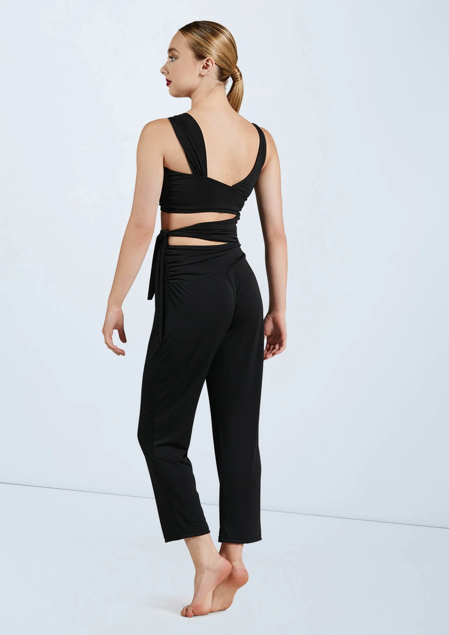 Weissman Cropped Cutout Jumpsuit 3 Weissman Cropped Cutout Jumpsuit