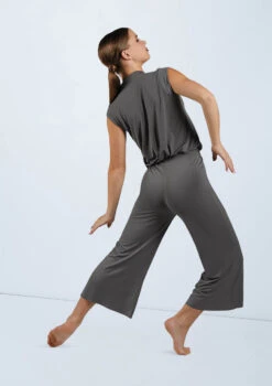 Weissman Snap Front Jumpsuit -dance costume MJ11818 gray 1665 73096.1678891007