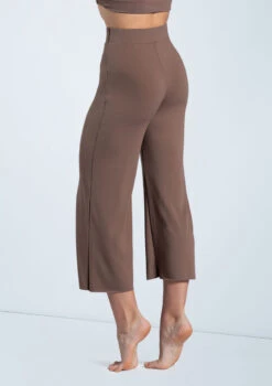 Weissman Matte Jersey Culottes -dance costume MJ12791 mocha 479 35226.1678891071