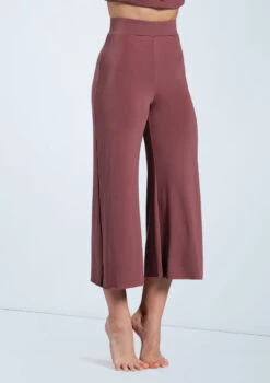 Weissman Matte Jersey Culottes -dance costume MJ12791 rosewood 04 52940.1678891071