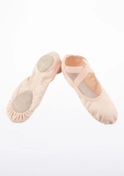Merlet Stella Split Sole Ballet Shoe -dance costume MLSTELL CROPM PNK 01241.1683588062