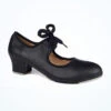 Move Dance Cincinatti Leather Tap Shoe -dance costume MOH0018 MAIN BLK 62468.1678928503