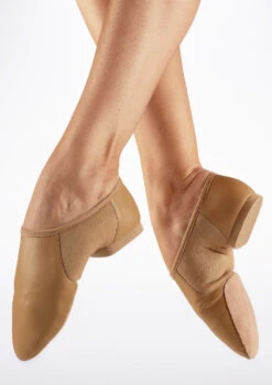 Move Illusion Split Sole Jazz Shoe - Tan 11 Move Illusion Split Sole Jazz Shoe - Tan -dance costume MOJ0012 FEETMAIN TAN T 14395.1695432183