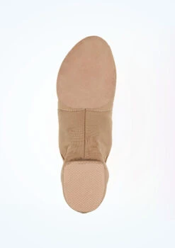 Move Illusion Split Sole Jazz Shoe - Tan 10 Move Illusion Split Sole Jazz Shoe - Tan -dance costume MOJ0012 TAN SOLEM TAN 71915.1678928512