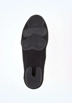 Move Dance Premium Sneaker Style Split Sole Jazz Shoe -dance costume MOJ0014 BLK SOLEM BLK 72496.1678928513