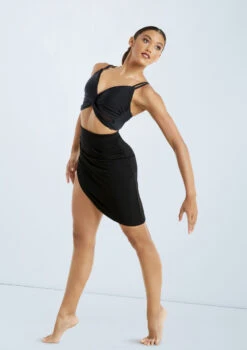 Weissman Twist Front Bra Top