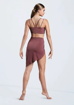 Weissman Twist Front Bra Top 16 Weissman Twist Front Bra Top -dance costume MT10948 rosewood S10489 6409 65962.1678891192