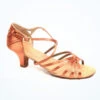 PortDance Sienna Ballroom & Latin Shoe 1.75" -dance costume PD301 MAIN TAN 40179.1678885205