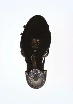 PortDance Acashia Salsa & Tango Shoe 3"- Black -dance costume PD80075BLK SOLEM BLK 19141.1678885219