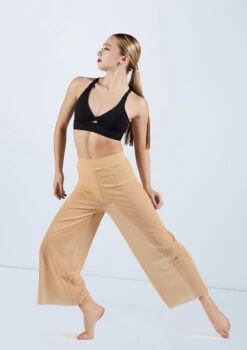 Weissman Mesh Culotte Pants -dance costume SM11441 newnude 11168 83583.1678891642