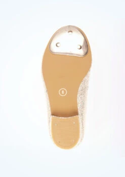Tappers & Pointers Low Heel Tap Shoe - Hologram -dance costume TAHPT SOLEM SLV 07030.1678886375