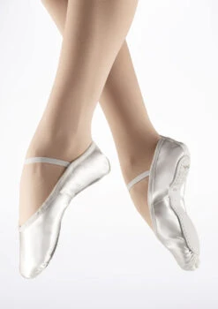Tappers & Pointers Full Sole Satin Ballet Shoe - White 7 Tappers & Pointers Full Sole Satin Ballet Shoe - White -dance costume TAWSSS MAIN WHT T 35937.1698812380