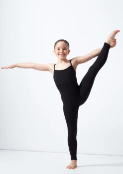 Alegra Karly Girls Camisole Catsuit -dance costume al c5226 alegra karly girls camisole catsuit black front T 06282.1690534006