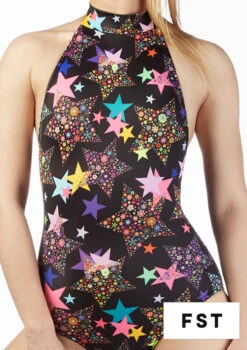 Alegra Girls Patterned Blaine Catsuit -dance costume al c5290 p alegra girls patterned blaine catsuit colour swatch no7 11288.1678871783