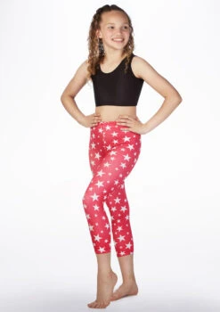 Alegra Girls Patterned Crop Leggings 30 Alegra Girls Patterned Crop Leggings -dance costume al p5206 alegra girls patterned crop leggings front no2 19837.1678876117
