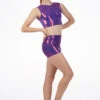 Alegra Gymnastics Crop Top 2 Alegra Gymnastics Crop Top -dance costume al s5947 alegra gymnastics crop top purple front 76740.1678878627