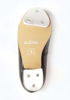 Alegra Tie Front Tap Shoe - Black -dance costume alh0022 black bottom 80357.1678872532