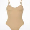 Bloch Scorpio Kids Nude Leotard -dance costume bl cl3167 bloch scorpio kids nude leotard tan front 40174.1678880529