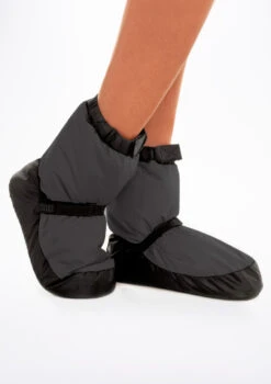 Bloch Warm Up Bootie - Adults -dance costume bl im009 bloch warm up bootie adults grey side no1 15686.1678925887
