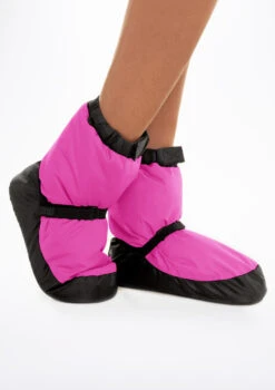 Bloch Warm Up Bootie - Kids -dance costume bl im009k bloch warm up bootie kids pink main image T 12403.1698799272