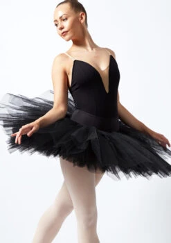 Bloch Belle Practice Tutu -dance costume bl r2921 bloch belle practice tutu black front thumbnail T 76278.1698799653