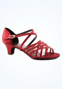 So Danca Charlize Ballroom Shoe 1.5" -dance costume bl180charlize burg front 1t 31571.1698449108