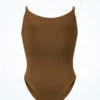 Bloch Girls Auva Bodyliner -dance costume blcb3397 toffee front 12269.1691450406