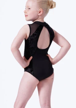 Bloch Girls Madinsson Zip Front Tank Leotard -dance costume blcl1035 black back t 42151.1696980303
