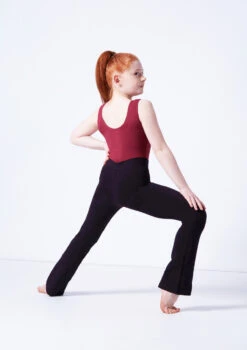 Bloch V-Front Coupe Jazz Pants -dance costume blcp5453 black back 00264.1689290314