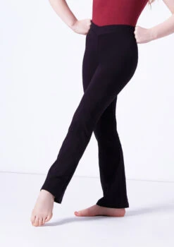 Bloch V-Front Coupe Jazz Pants -dance costume blcp5453 black front t 55963.1698799056