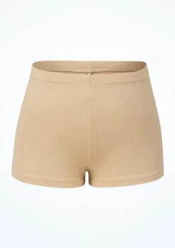 Bloch Girls Starr High Waist Shorts -dance costume blcr3794 sand front t 16036.1698711683