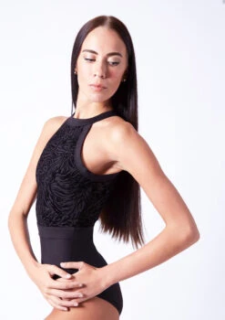 Bloch Kayla Halter Leotard 20 Bloch Kayla Halter Leotard -dance costume bll1085 black front 3 78124.1698399569