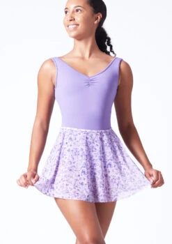 Bloch Floral Print Skirt - Lilac 9 Bloch Floral Print Skirt - Lilac -dance costume blr0241 lilac front t 47774.1697757686