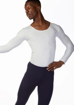 Ballet Rosa Mens Long Sleeve Dance Top -dance costume br jacques ballet rosa mens long sleeve dance top white front thumbnail T 33685.1698803367
