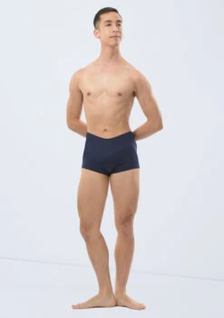 Ballet Rosa Mens Elia Shorts 10 Ballet Rosa Mens Elia Shorts -dance costume brelia marine frontmain 4 73289.1678926731