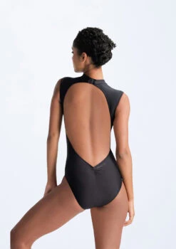 Ballet Rosa Jenna High Neck Leotard -dance costume brjenna black back 32351.1686160093