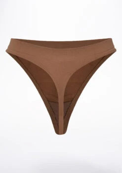 Capezio Thong -dance costume ca 3678 capezio thong brown back 99459.1678927120
