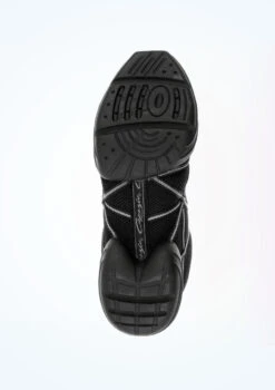 Capezio Web Dance Sneaker - Silver -dance costume ca ds19slv capezio web sneaker in silver black no2 55162.1678927233