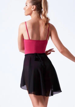 Capezio Full Sweep Wrap Dance Skirt -dance costume ca260 black back t 26401.1698804932