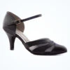 Freed Dancesteps Betty Ballroom Shoe- 2.5"- Black -dance costume frbetty blk main 1 06810.1678927641
