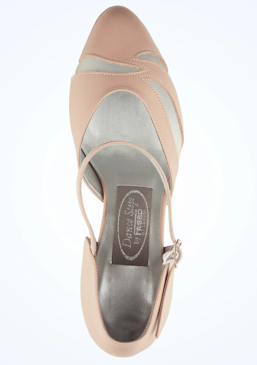Freed Dancesteps Betty Ballroom Shoe- 2.5"- Blush 4 Freed Dancesteps Betty Ballroom Shoe- 2.5"- Blush - Image 2