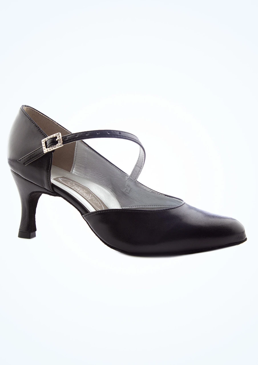 Freed Dancesteps Foxtrot Ballroom Shoe- 2.5"- Black 4 Freed Dancesteps Foxtrot Ballroom Shoe- 2.5"- Black - Image 2